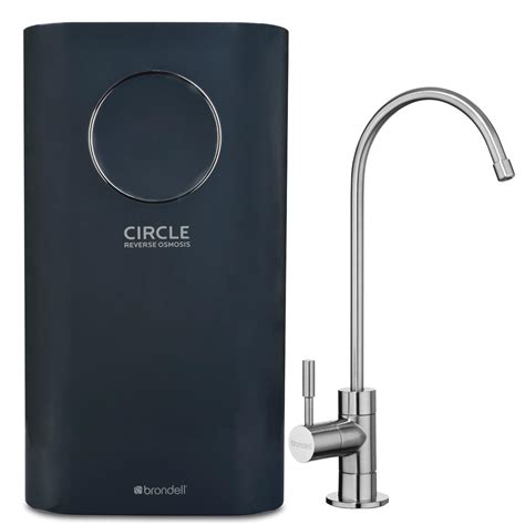 H2o Circle Reverse Osmosis System Brondell Finish Brushed Nickel H2o Circle Reverse Osmosis System Brondell Finish Brushed Nickel