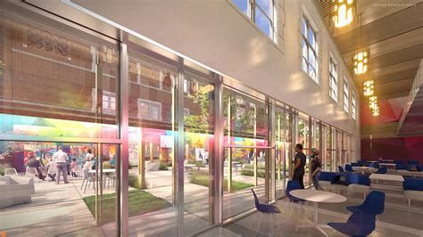 Harding Fine Arts Academy Quad Construction