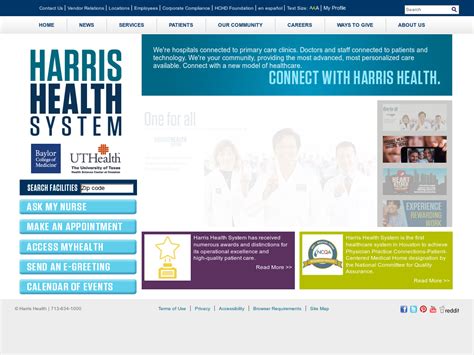 Harris Health Login