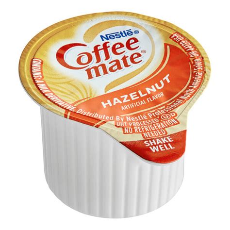 Hazelnut Nestle Coffee Mate Non Dairy Powdered Creamer Canisters