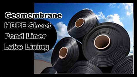 Hdpe Geomembrane Suppliers List Of Uae