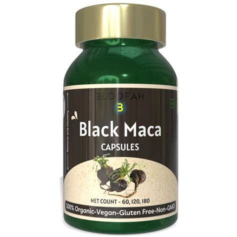 Health Care Food Wholesale Herb Medicines Black Maca Capsules Man