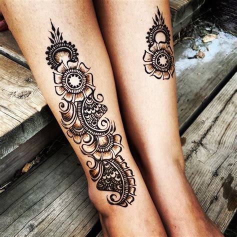 Henna Tattoo Designs For Legs 3 K4 Fashion