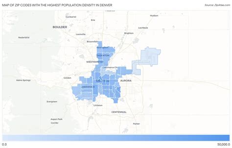Highest Population Density In Denver By Zip Code In 2026 Zip Atlas