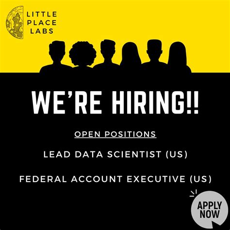 Hiring Jobs Spacetech Datascience Dod Littleplacelabs Shalaina