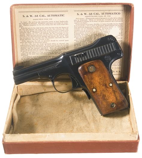Historical Firearms Smith Wesson S First Semi Automatic Pistol The