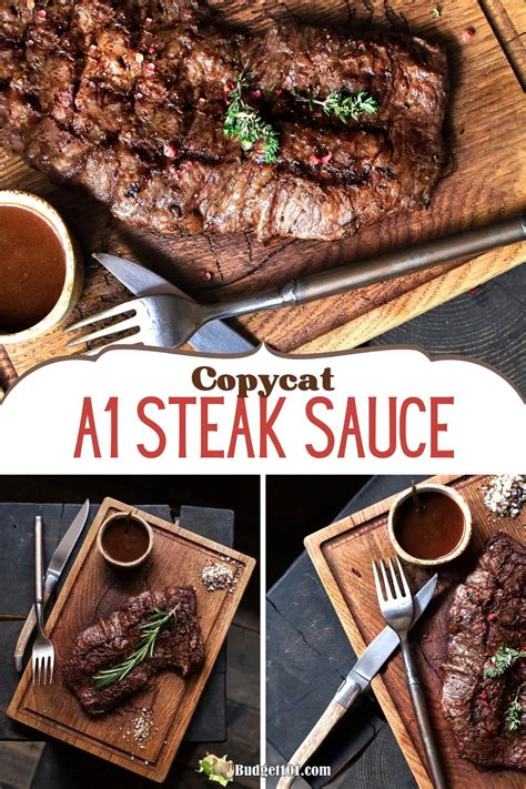 Homemade A1 Steak Sauce Copycat Recipe