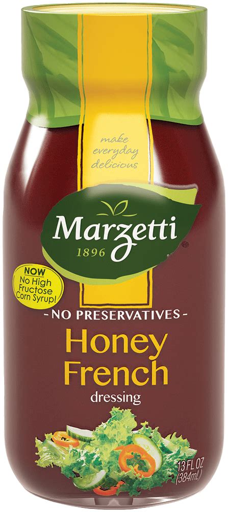 Honey French Salad Dressing Nutrition Calories Marzetti