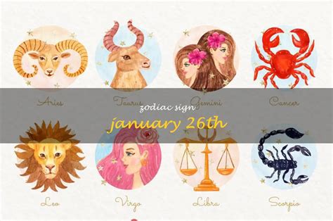 Horoscope For January 26Th