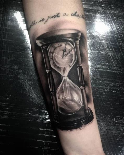 Hourglass Tattoo Design