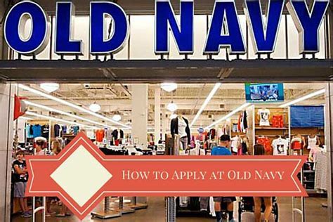 How Do You Apply For Old Navy Jobs Online