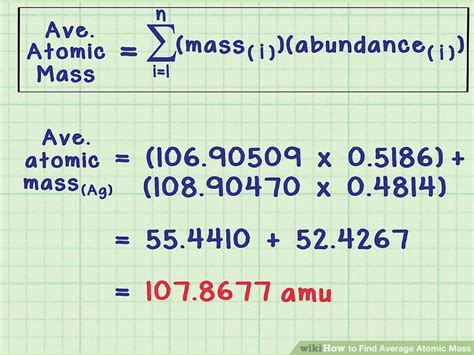 Calculating Average Atomic Mass Made Simple