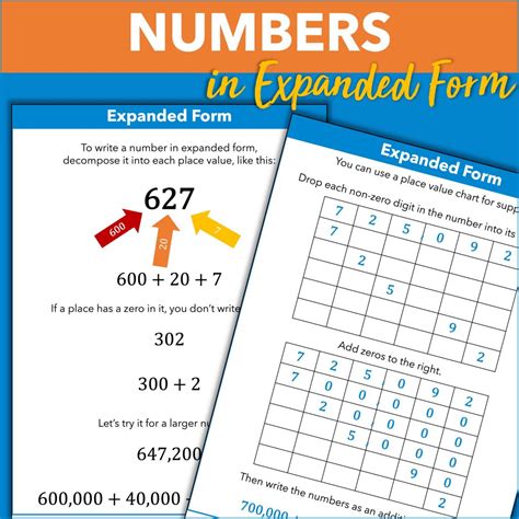 Mastering Expanded Form: Simple Numbers