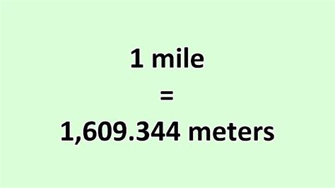 How Many Meters in a Mile: Simple Conversion Guide