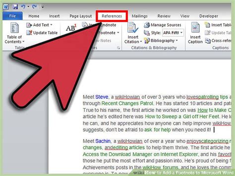 How To Add A Footnote To A Word Document Windows Mac