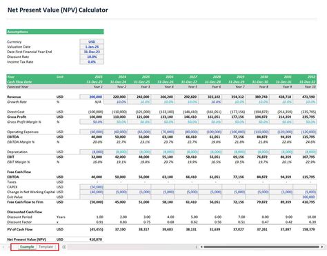 How To Calculate Npv With Excel Irr And Wacc