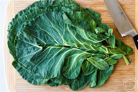 How To Cut Collard Greens