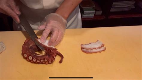 How To Cut Octopus Youtube