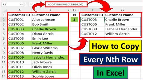 How To Insert Every Nth Row How To Excel