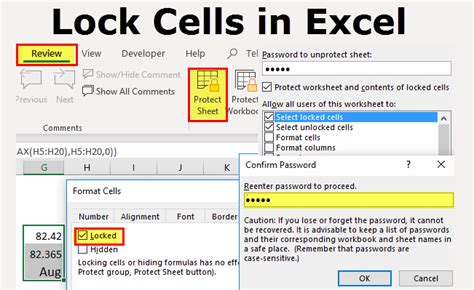 How To Lock Cells For Editing And Protect Formulas Excel Campus