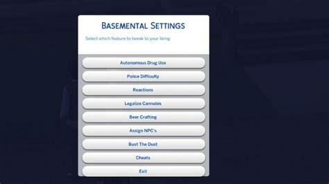 How To Modify Basemental Settings For Beginners