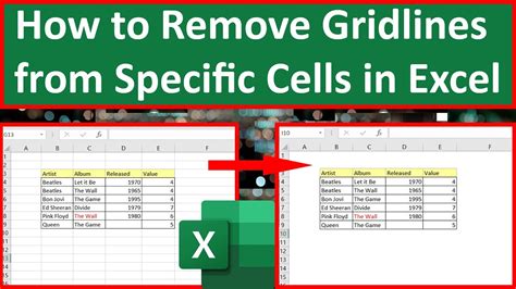 How To Remove Grid Lines In Excel Learn Excel