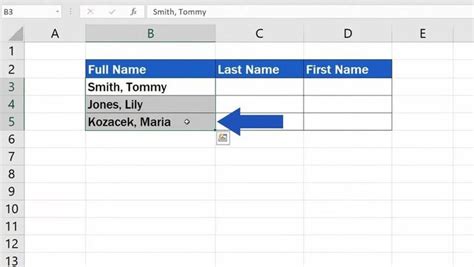 How To Separate First And Last Name In Excel 3 Easy Methods Geeksforgeeks