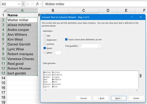 How To Separate Names In Excel Xelplus Leila Gharani