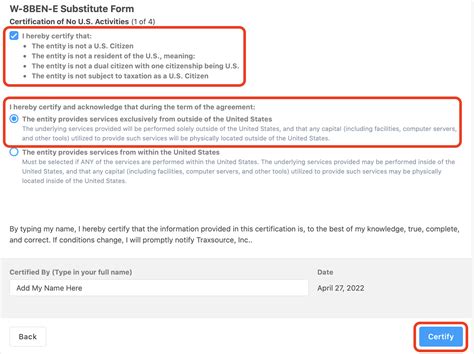 How To Submit W 8Ben For Non Us Individual Sole Trader Traxsource Artist Label Support