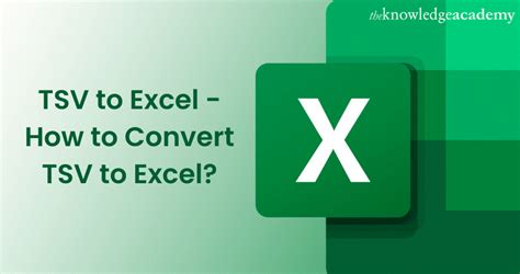 How To Transfer Excel To Tsv