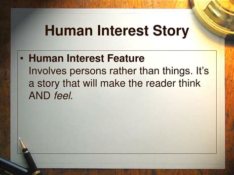 Human Interest Stories News Progress