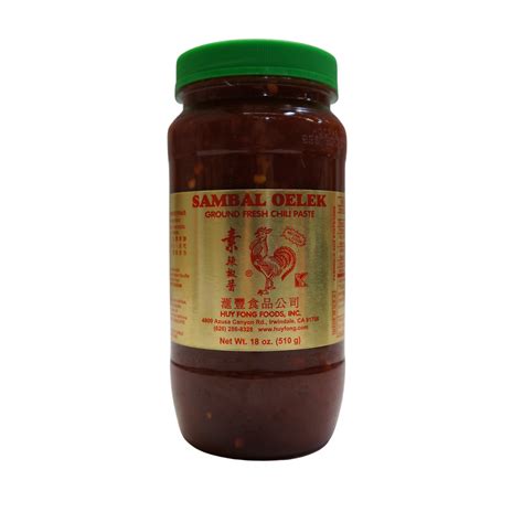 Huy Fong Sambal Oelek Paste 510G Asian Pantry Asian Grocery