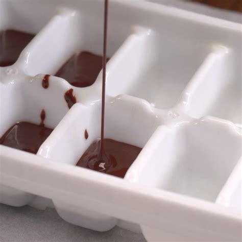Ice Cube Tray Chocolates