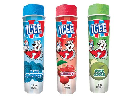 Icee Squeeze Tubes