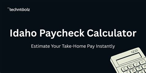Idaho Paycheck Calculator