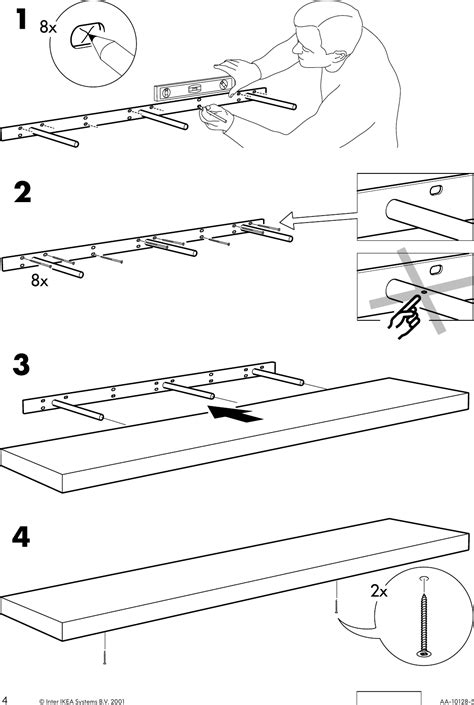 Ikea Lack Wall Shelf Installation Guide