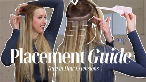 Instructions How To Apply Tape Extensions Yourself Guide