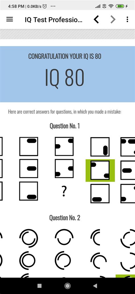 Iq Test Of Iq Test