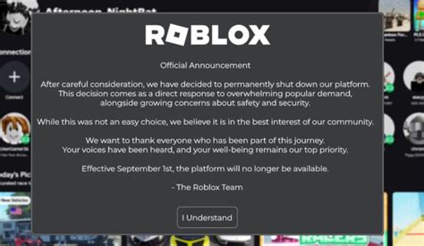 Is Roblox Shutting Down