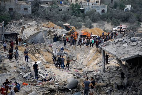 Israel Continues Airstrikes Ground War In Gaza As Hostage Negotiations