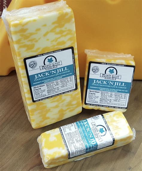 Jack N Jill Colby Monterey Jack Maple Leaf Cheese Store
