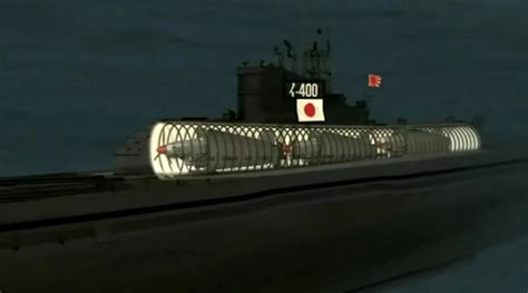 Japanese Submarine Aircraft Carrier I 400