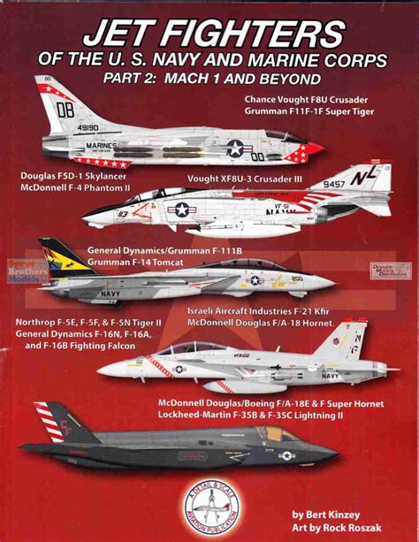 Jet Fighters Of The U S Navy And Marine Corps Part 2 Mach 1 And Beyond Kinzey Bert Roszak Rock 9798688948257 Amazon Com Books