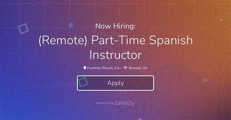 Jos Flores M Ed On Linkedin Remote Part Time Spanish Instructor