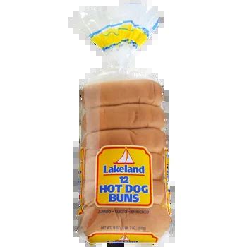 Jumbo Hot Dog Buns