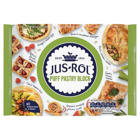 Jus Rol Puff Pastry Block 1 5Kg Wholesale Buy Jus Rol Puff Pastry Block 1 5Kg In Bulk Brakes Foodservice