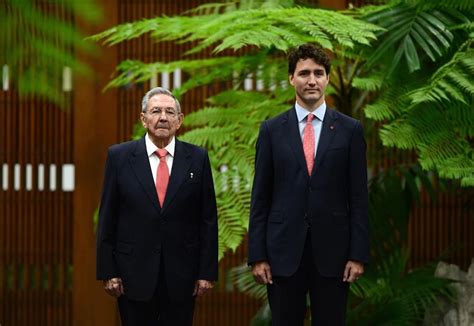 Justin Trudeau Arrives In Cuba Meets With President Raul Castro Canada S National Observer Climate News