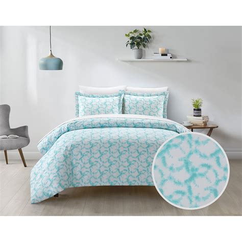 Khrissie 2 Or 3 Piece Duvet Cover Set Watercolor Overlapping Rings