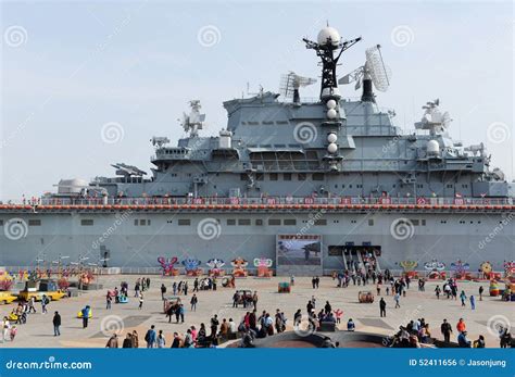 Kiev Class Aircraft Carrier Editorial Photo Image Of Asia City 52411656