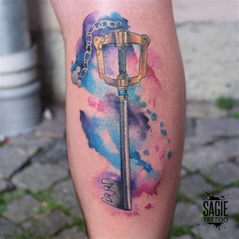 Kingdom Hearts Keyblade Tattoo